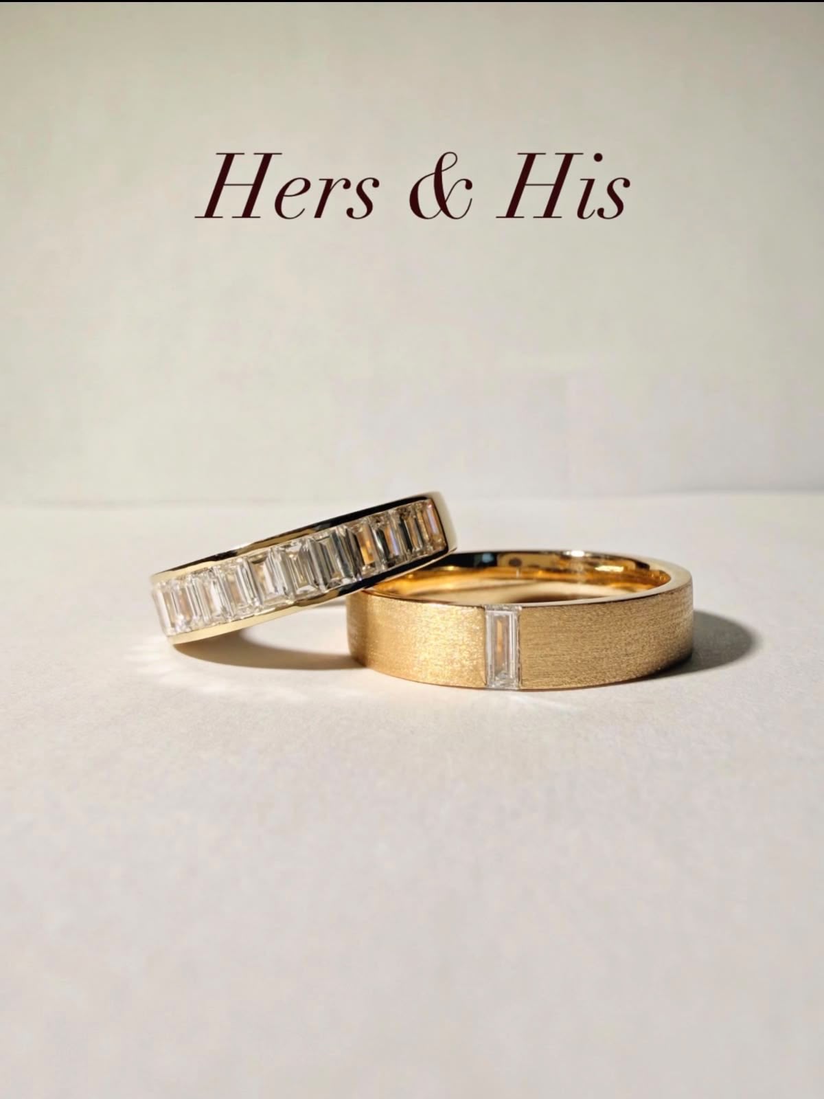 His and Hers Diamond Bands