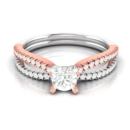 First Light Rose Gold Diamond Ring [rg]