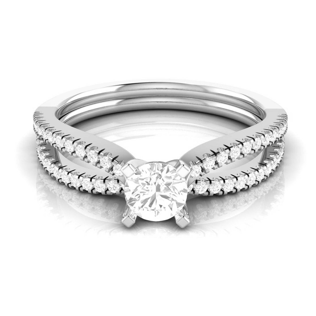 First Light White Gold Diamond Ring [wg]