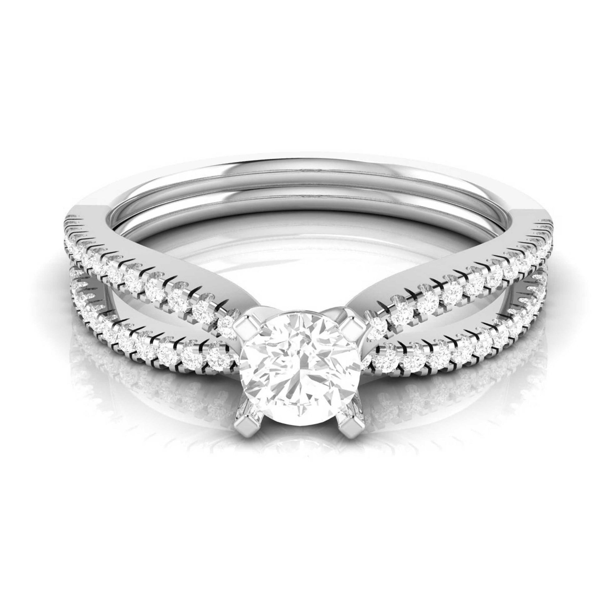 First Light White Gold Diamond Ring [wg]