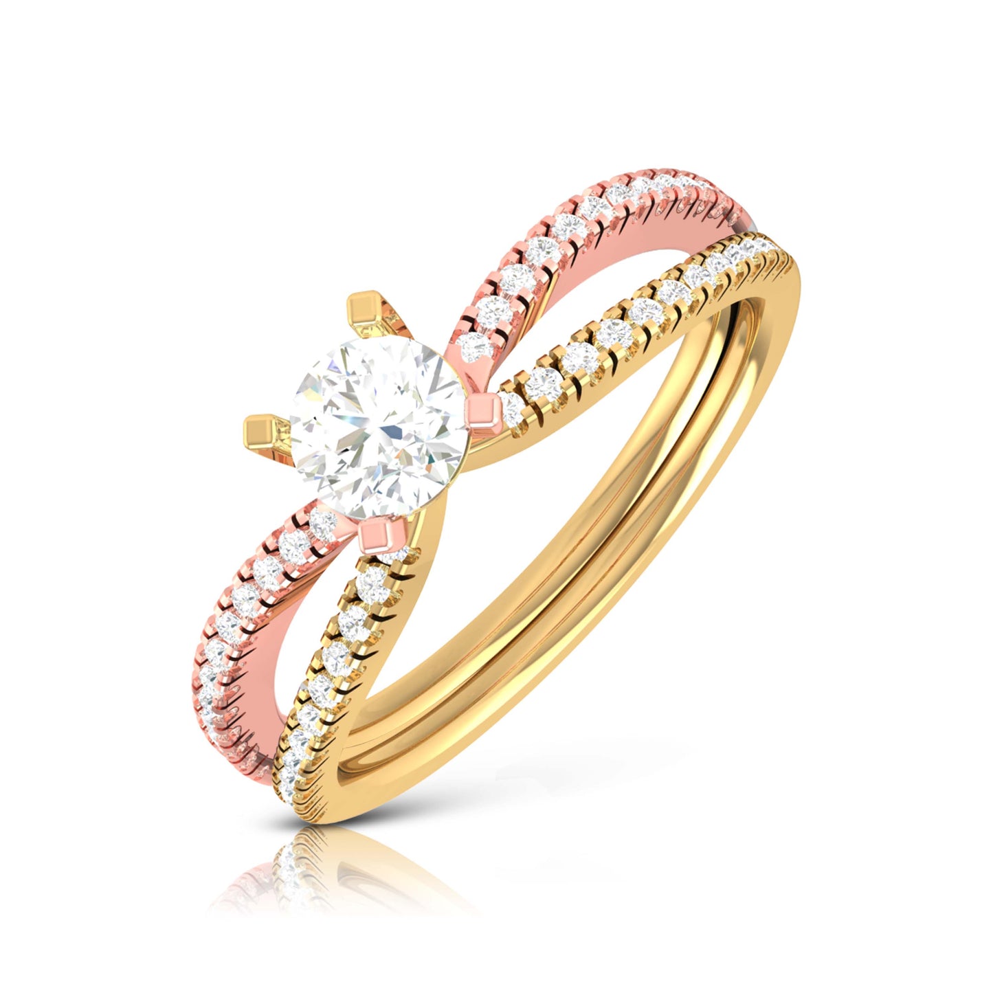 Yellow Gold Diamond Ring - First Light [yg]