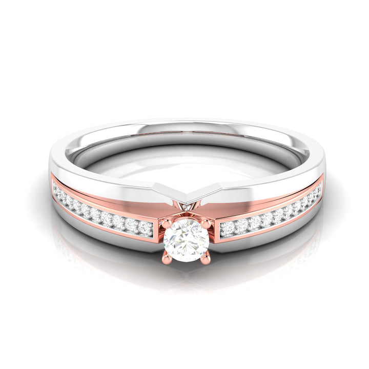 Orange Dawn Diamond Ring