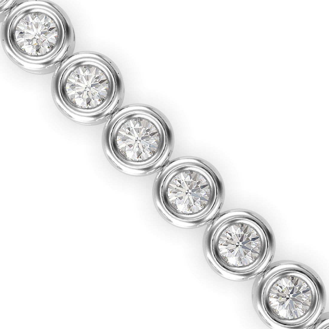 Cameo Circle - LG Diamond Bracelet