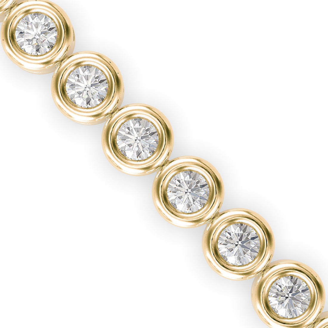 Cameo Circle - LG Diamond Bracelet