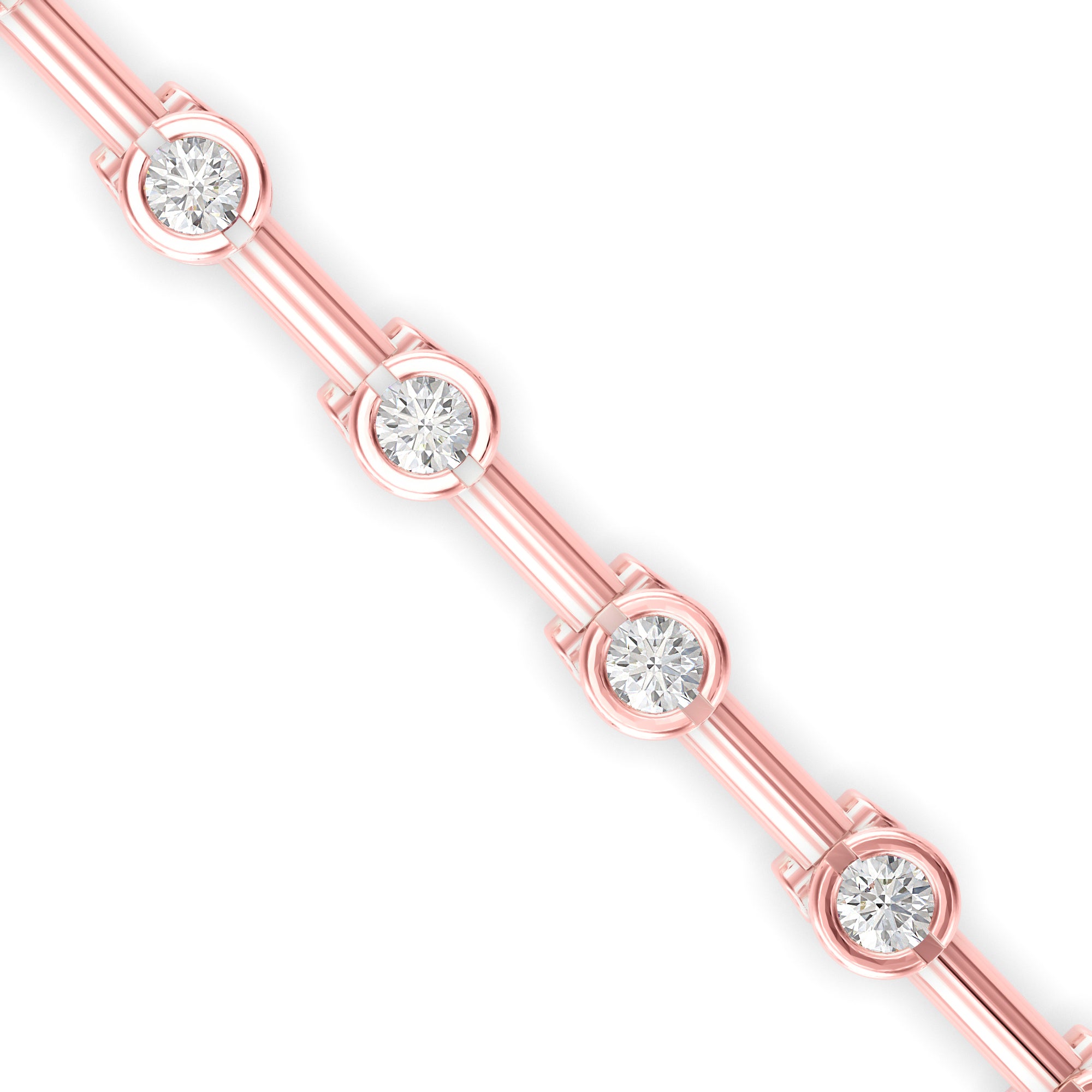 Glow Interval Diamond Bracelet