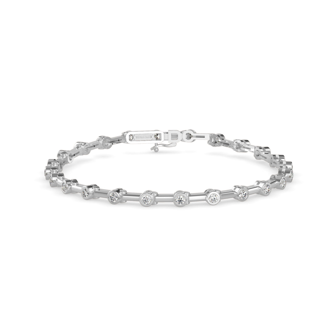 Glow Interval Diamond Bracelet