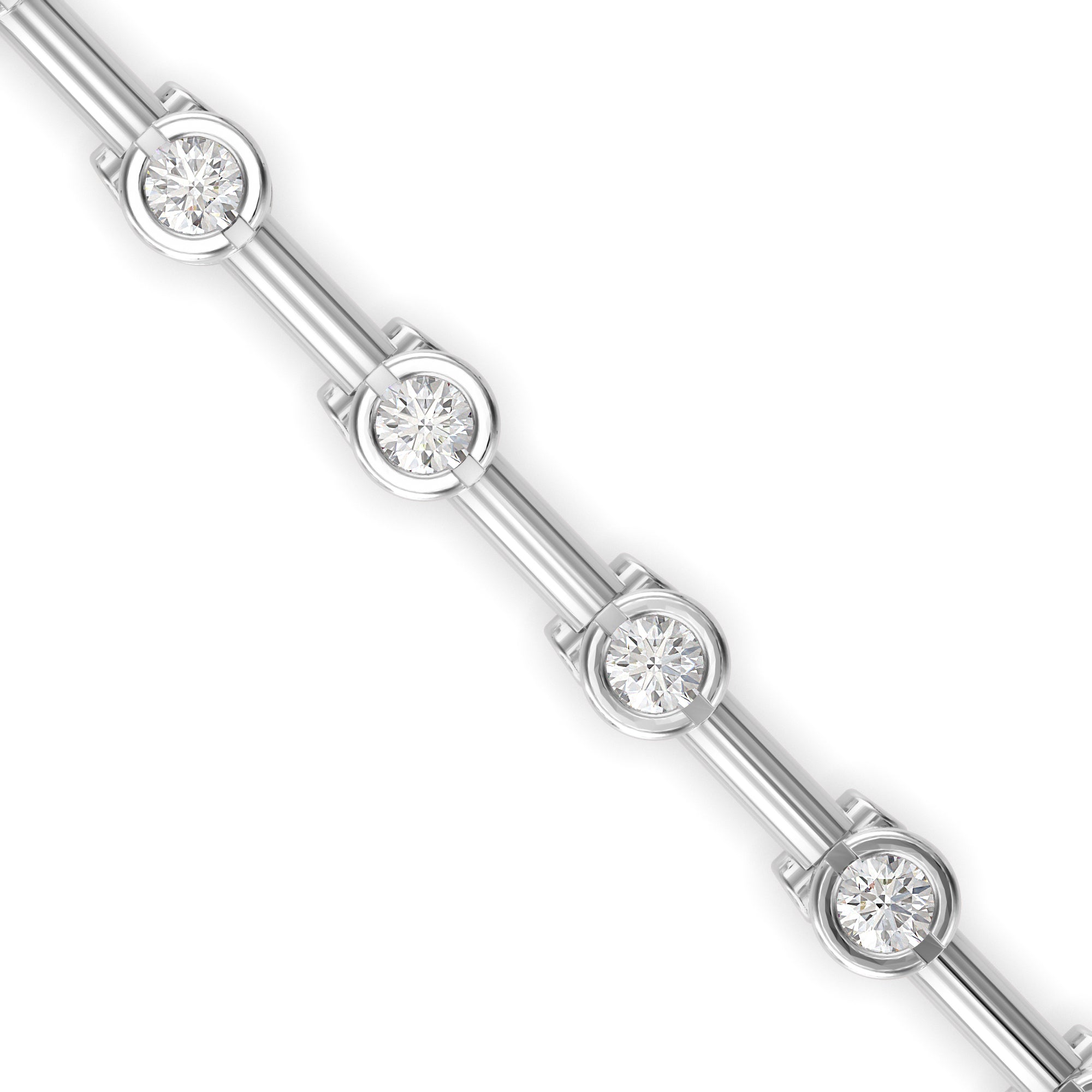 Glow Interval Diamond Bracelet
