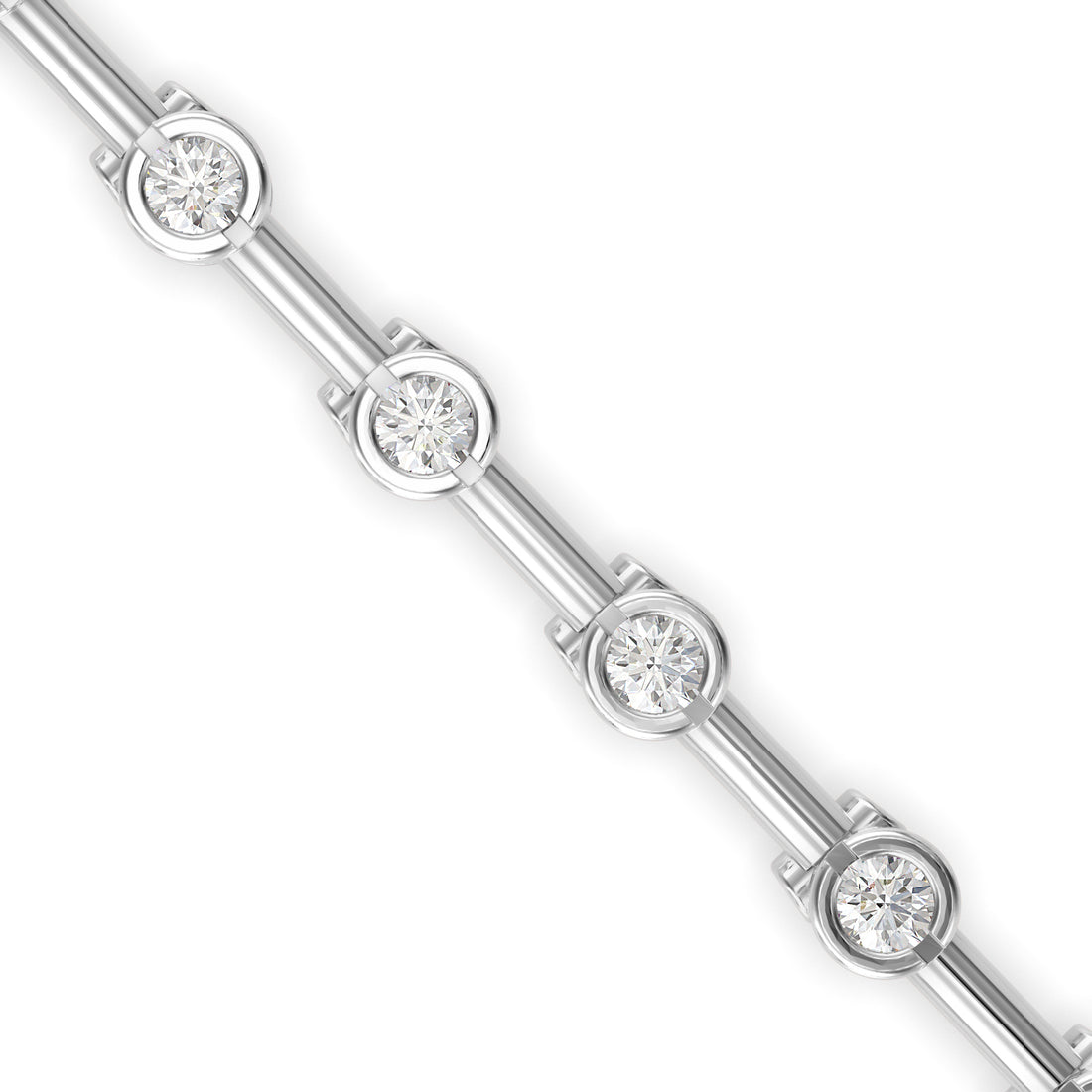 Glow Interval Diamond Bracelet