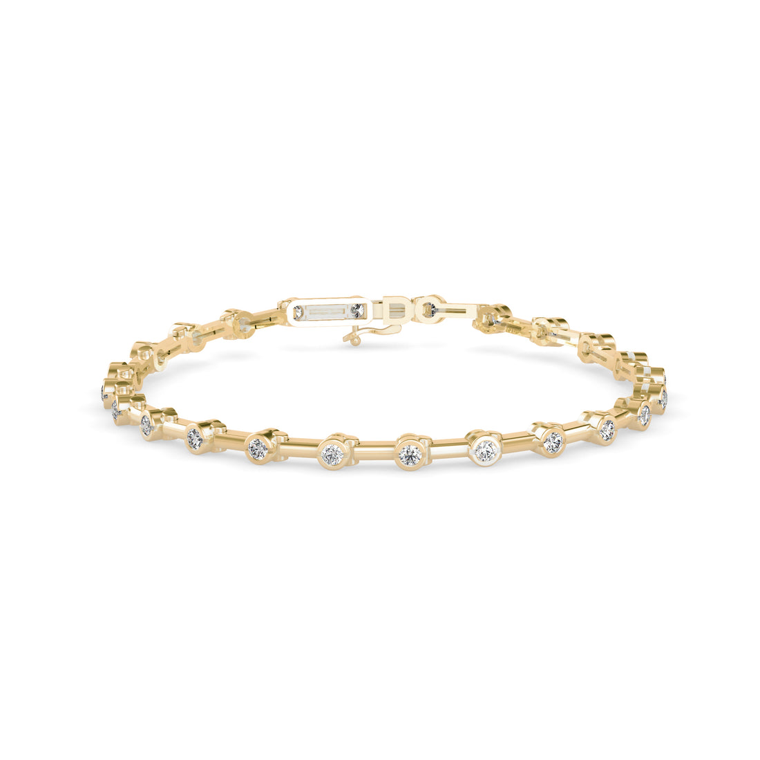 Glow Interval Diamond Bracelet