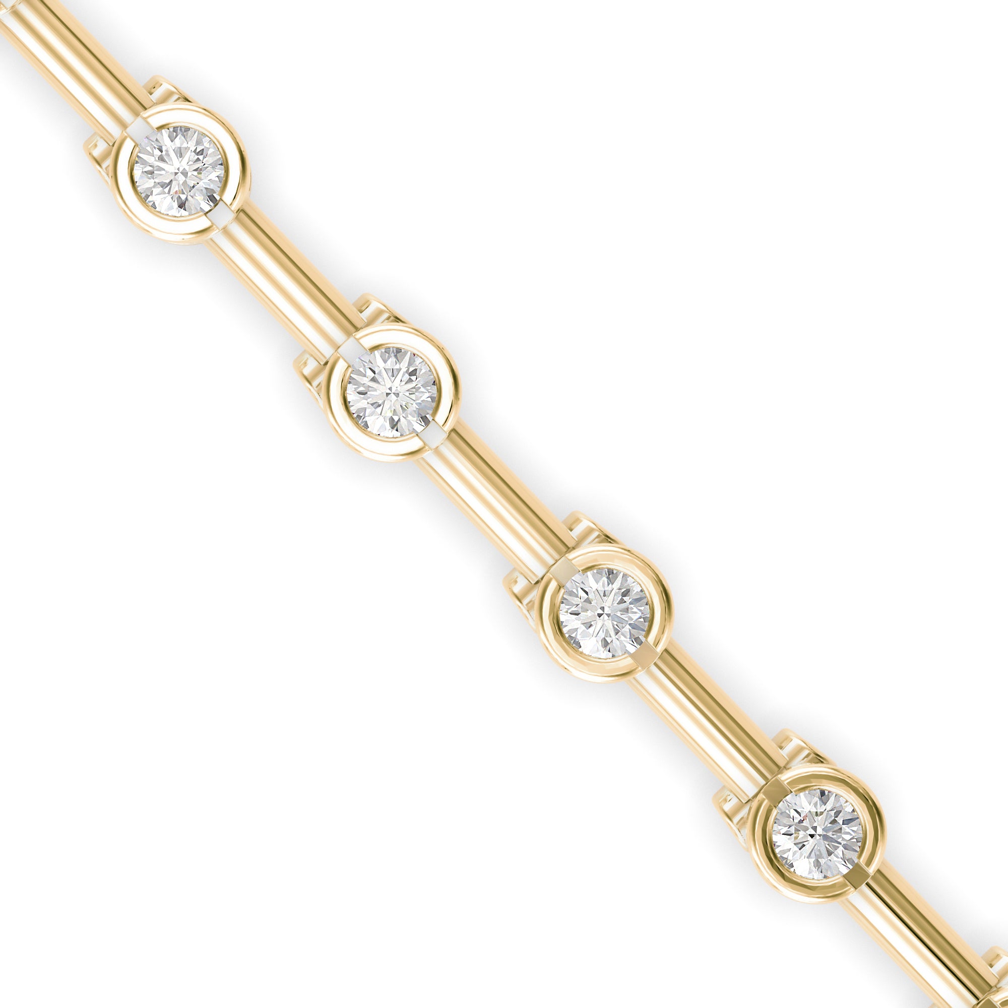 Glow Interval Diamond Bracelet