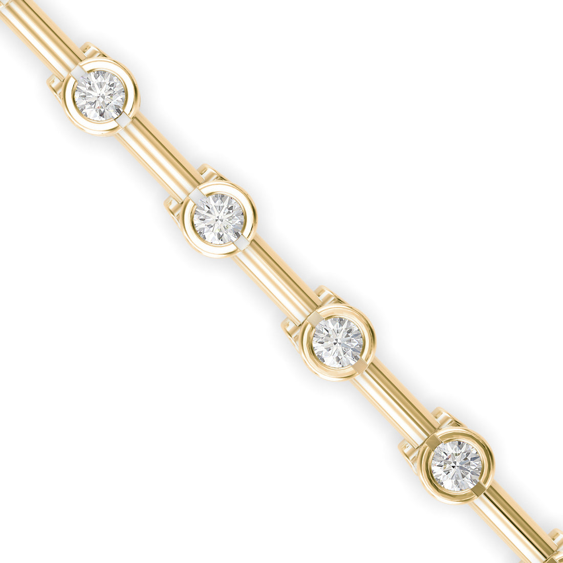 Glow Interval Diamond Bracelet