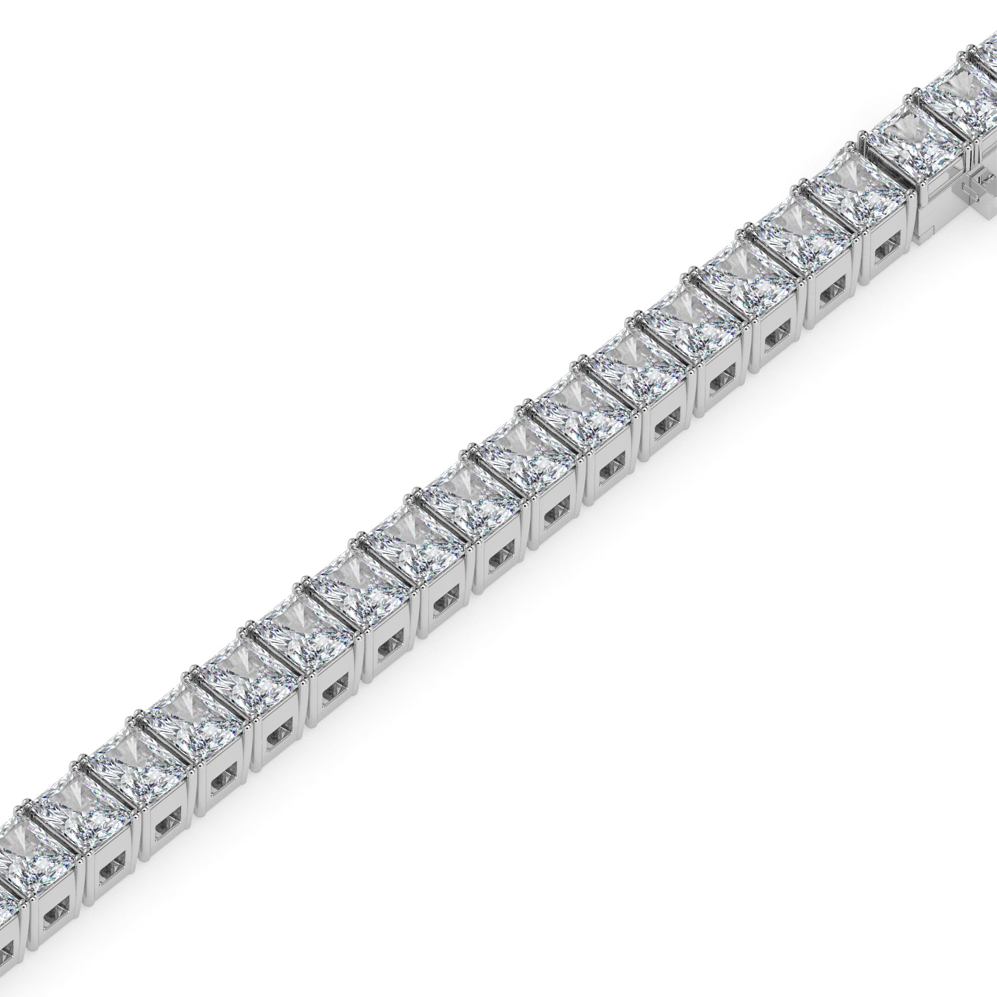 Cube Current Diamond Bracelet