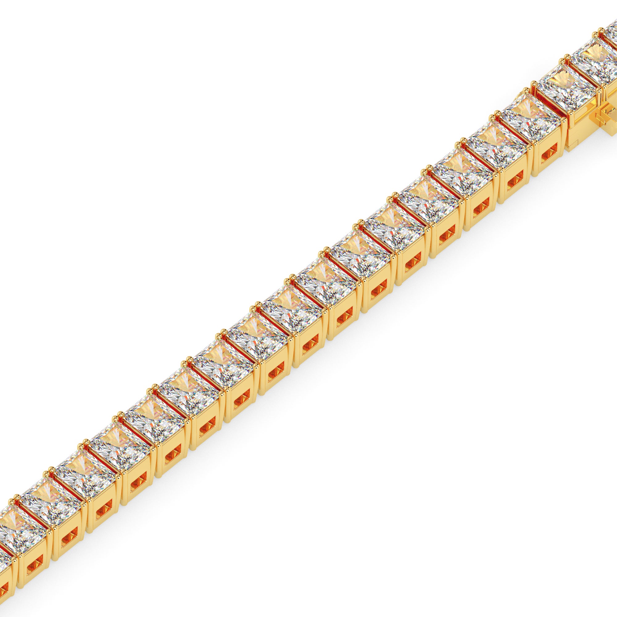 Cube Current Diamond Bracelet
