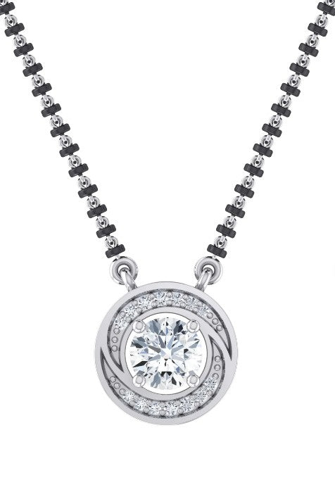Infinity Link Diamond Mangalsutra