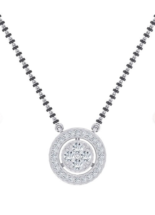 Star Bloom Diamond Mangalsutra
