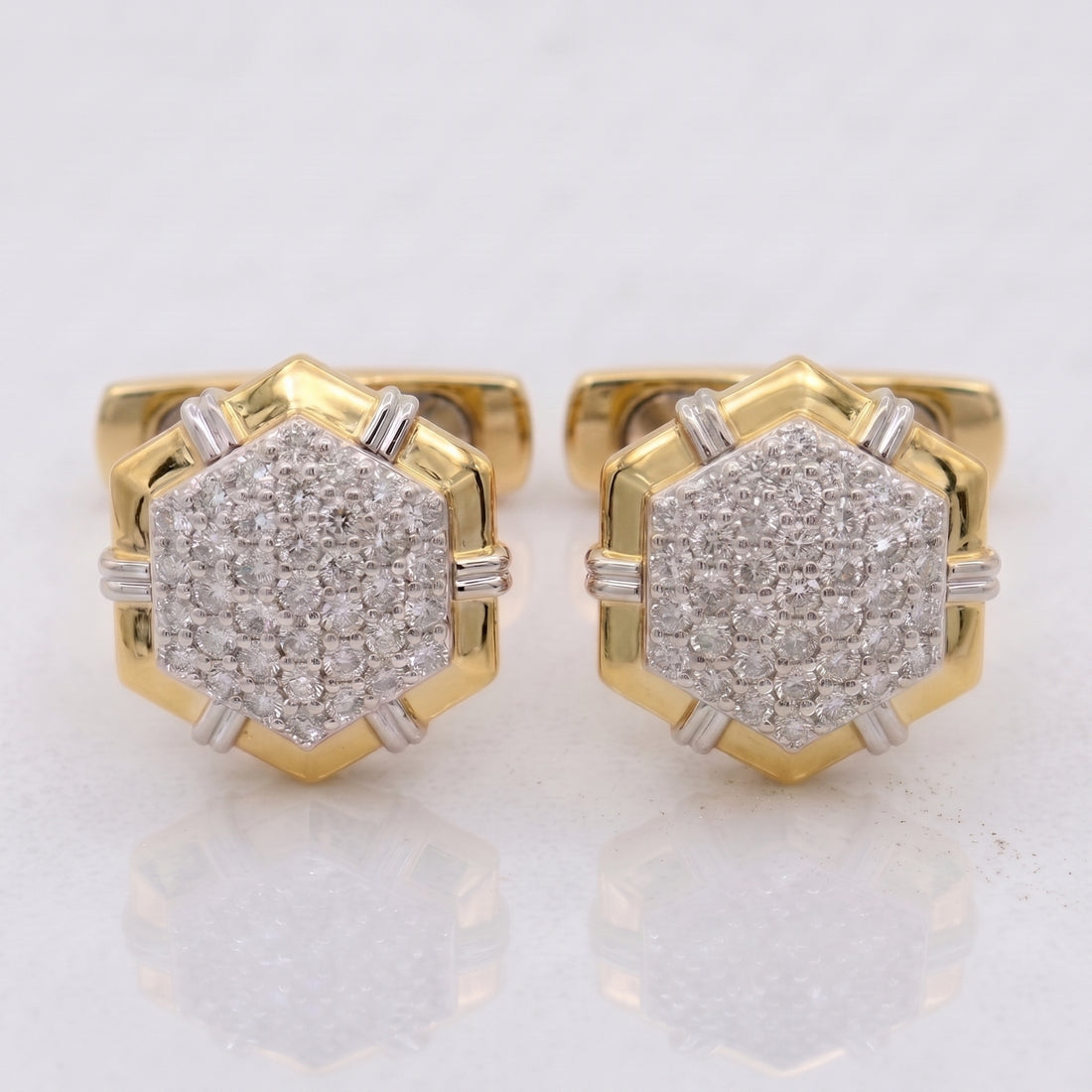 Golden Starshield Cufflinks