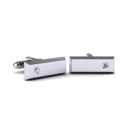 Silver Understatement Cufflinks