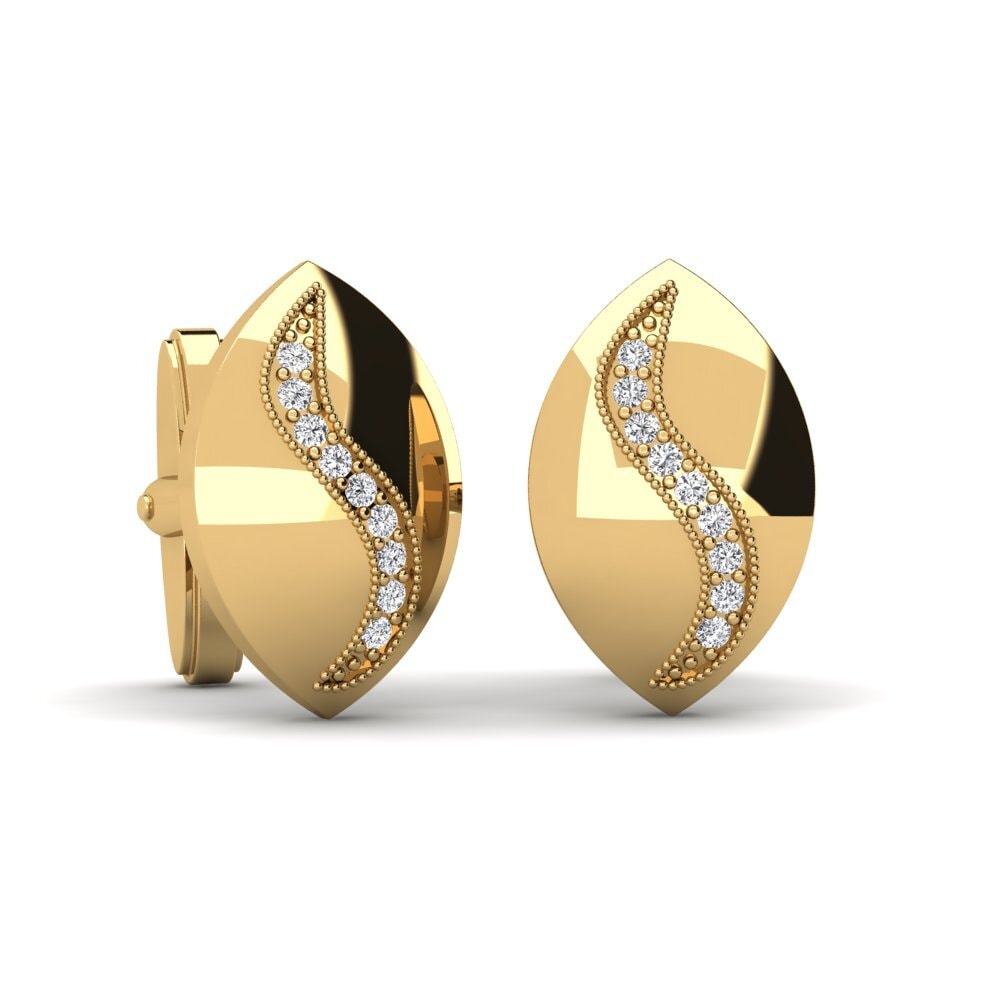Golden Sway Cufflinks