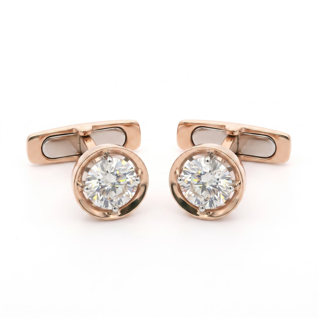 Blush Orbit Cufflinks