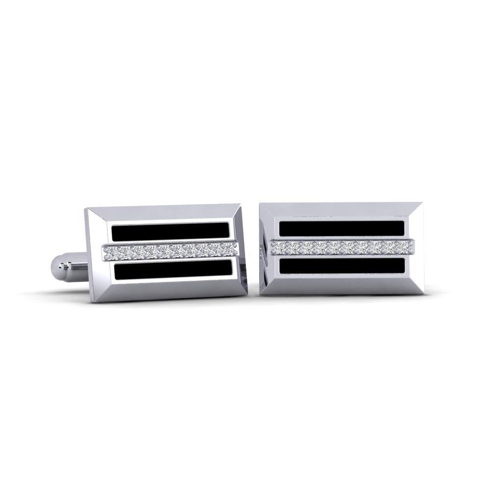 Noir Crossbar Cufflinks