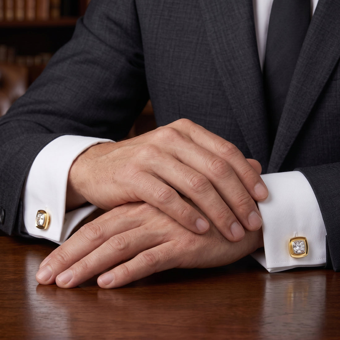 Cushion Radiance Cufflinks