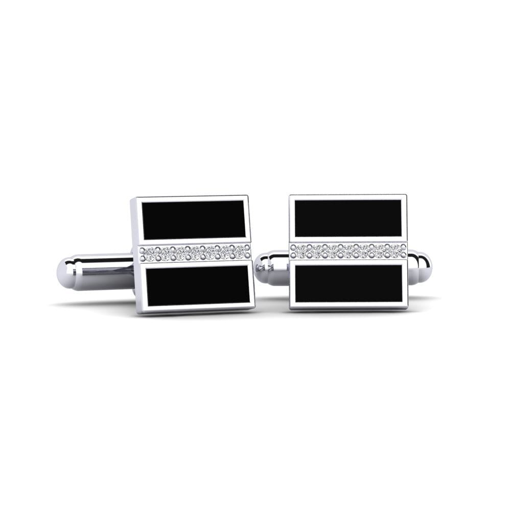 Noir Central Gleam Cufflinks