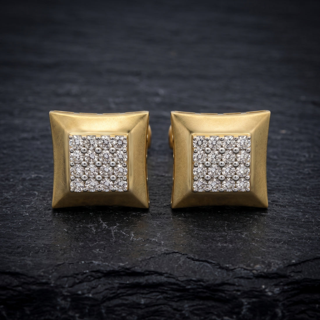 Golden Courtyard Cufflinks