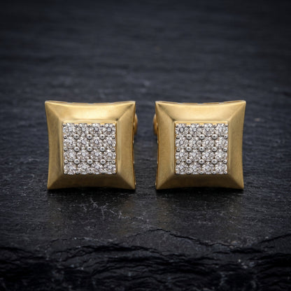 Golden Courtyard Cufflinks