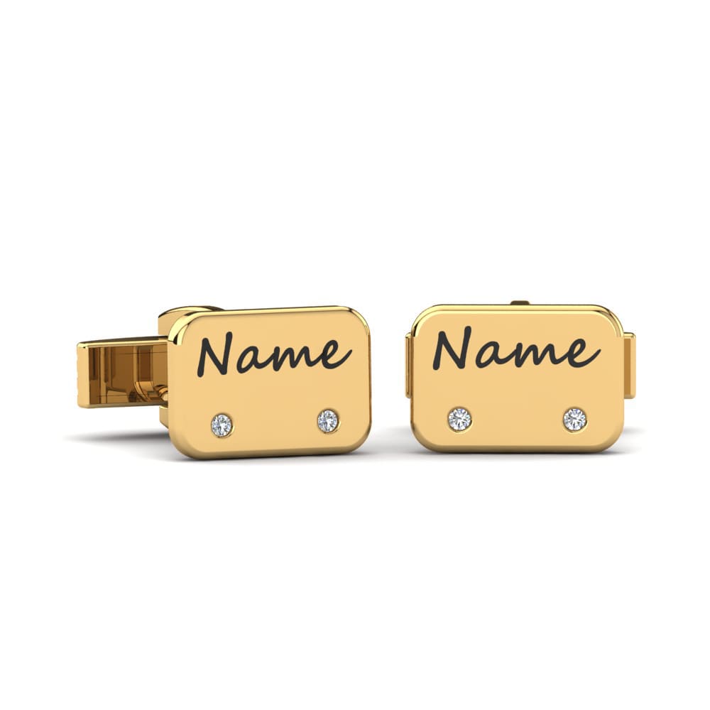 Signature Plaque Cufflinks