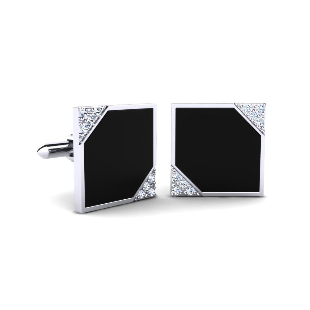 Noir Cornerlight Cufflinks