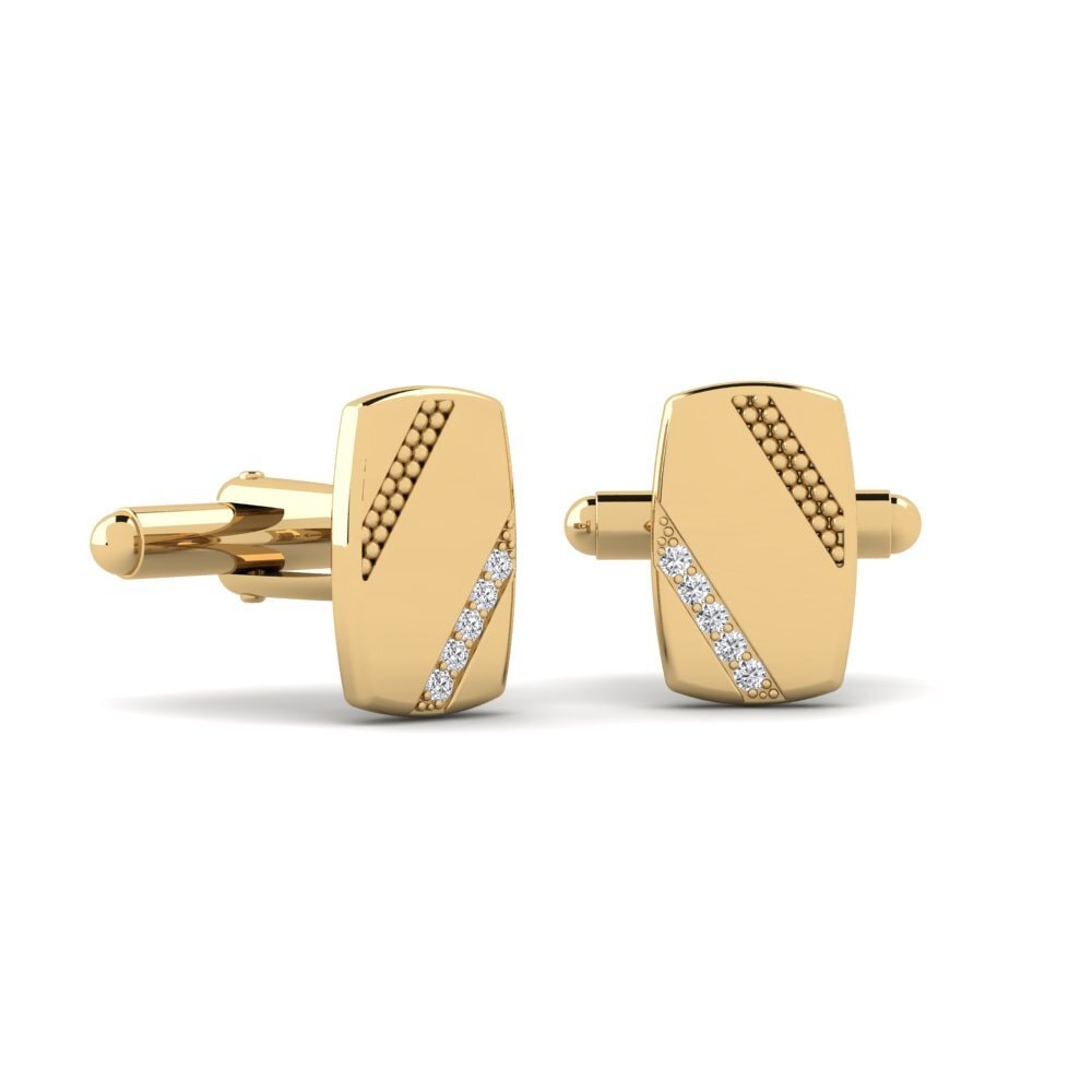 Diagonal Glissade Cufflinks