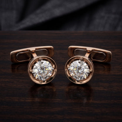 Blush Orbit Cufflinks