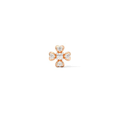 Scalloped Radiance Nose Pin