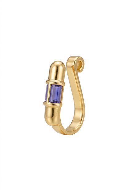 Violet Lantern Nose Pin