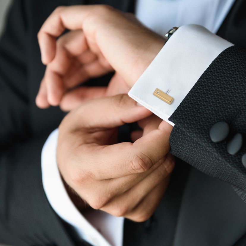 Silver Understatement Cufflinks