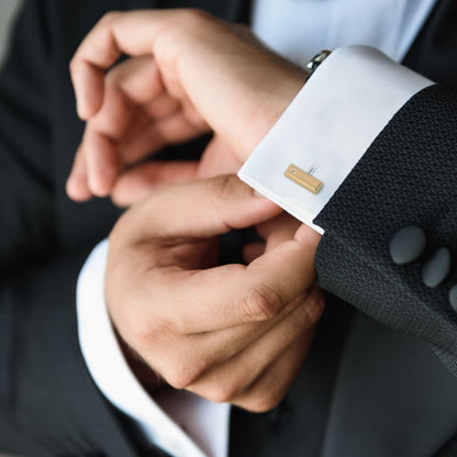 Silver Understatement Cufflinks
