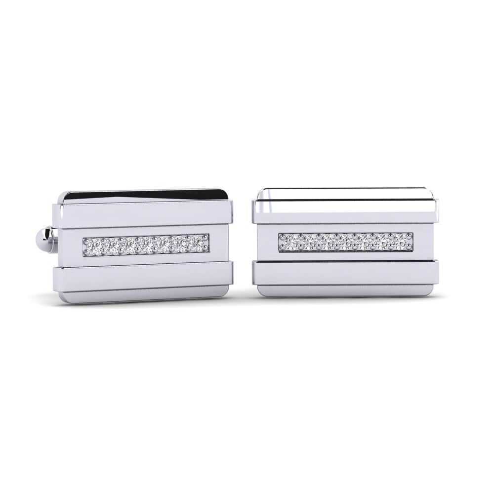 Silver Promenade Cufflinks