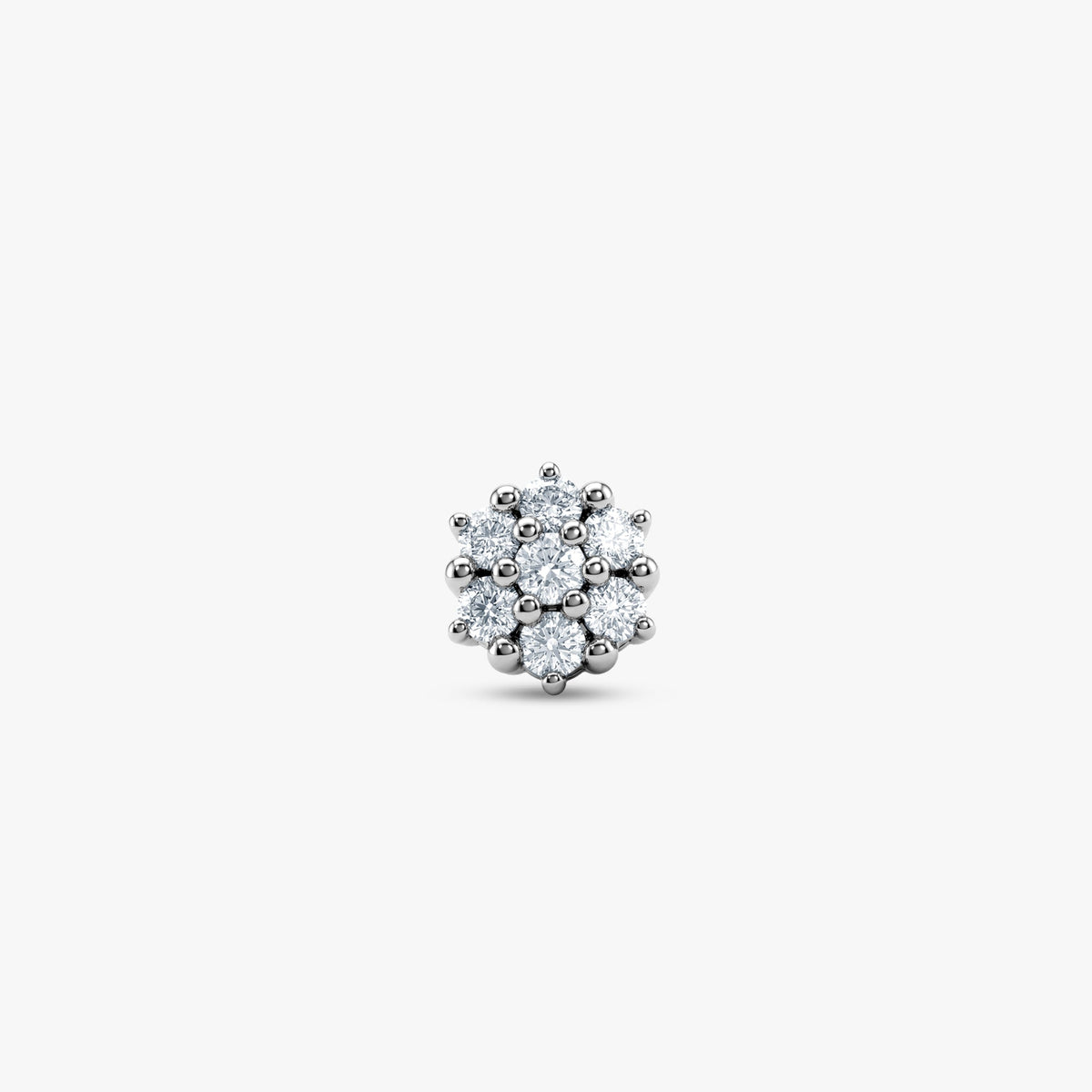 Snowflower Nose Pin