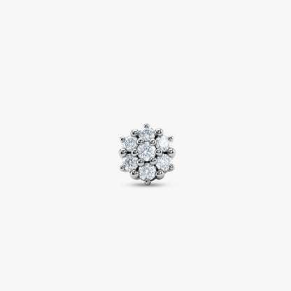 Snowflower Nose Pin
