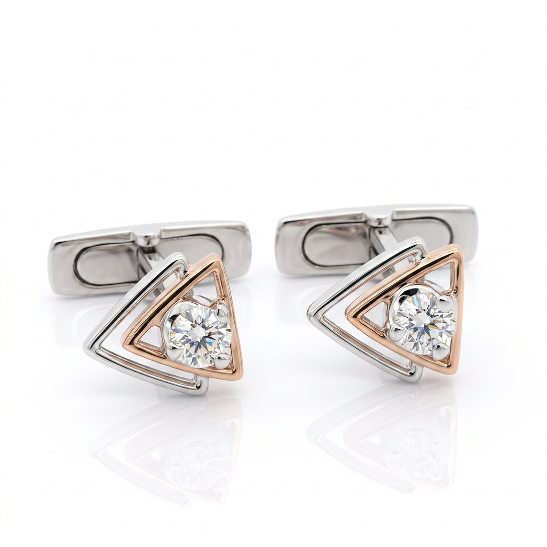 Triangular Poise Cufflinks