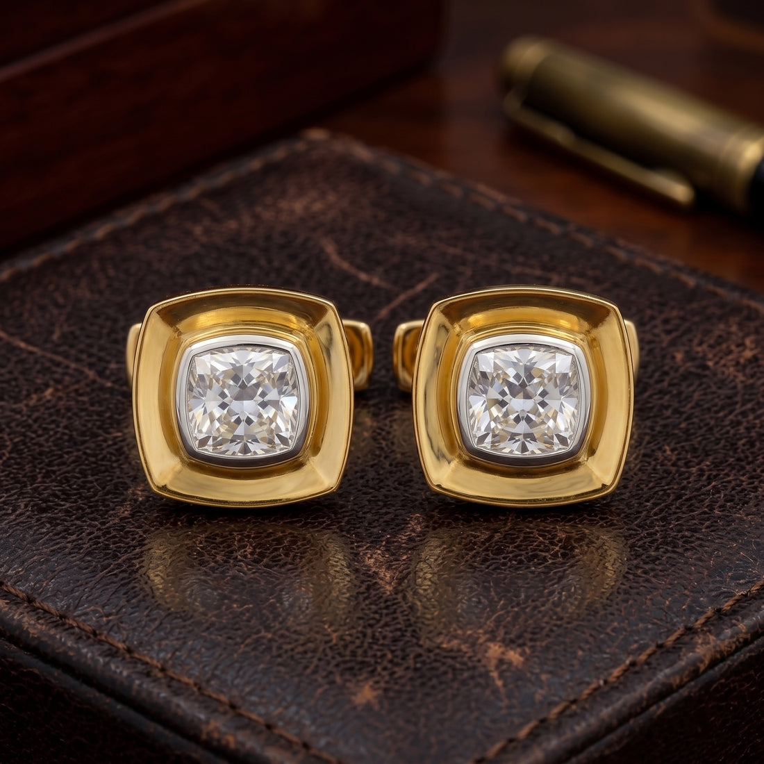 Cushion Radiance Cufflinks