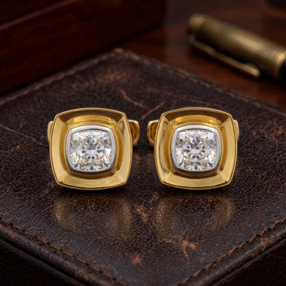 Cushion Radiance Cufflinks