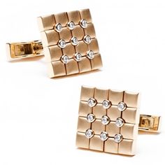 Quilted Elegance Cufflinks