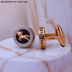 Prancing Crest Cufflinks