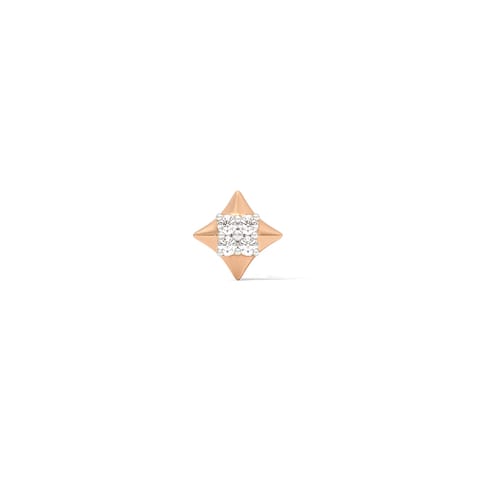 Golden Northstar Nose Pin