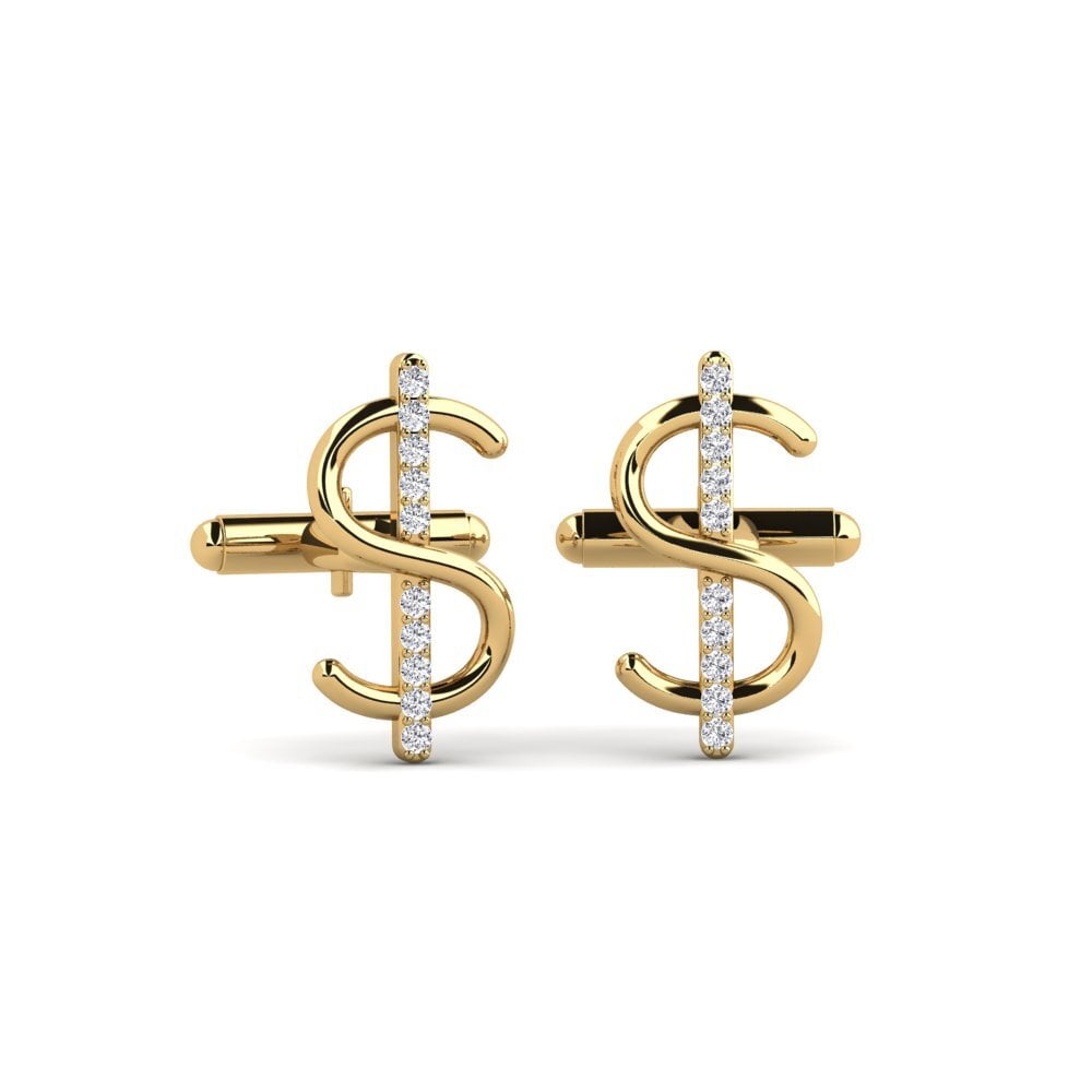 Golden Prosperity Cufflinks