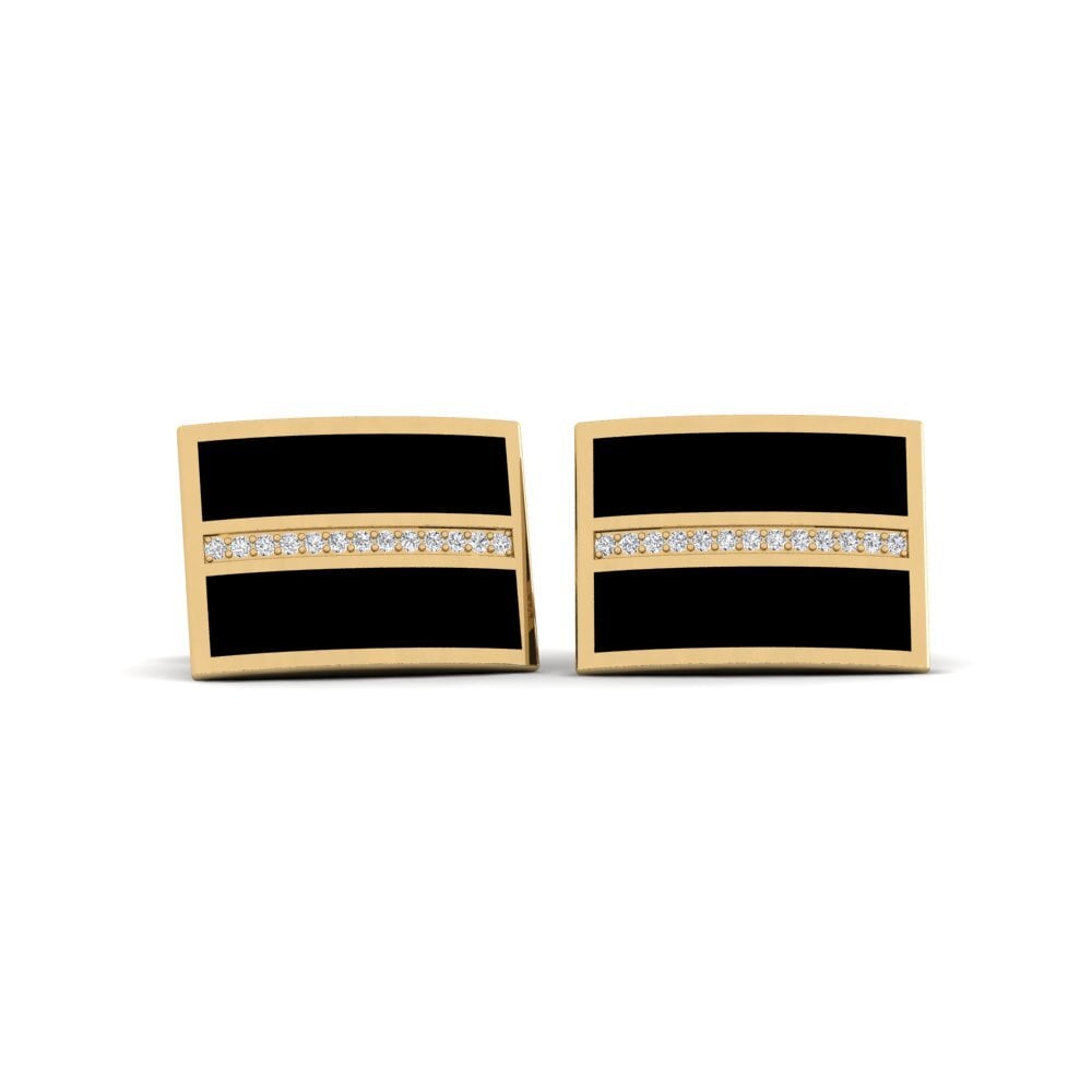 Noir Central Gleam Cufflinks