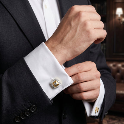 Palatial Halo Cufflinks