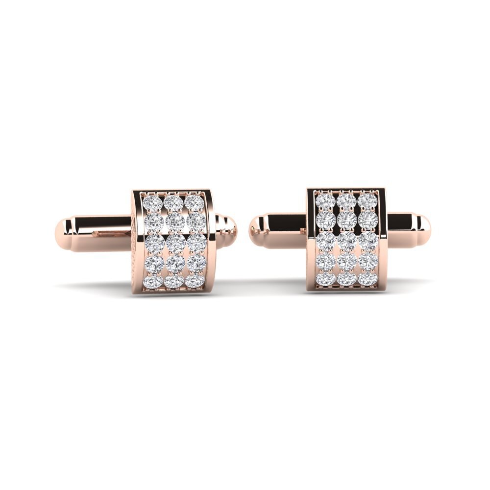 Blush Cascade Cufflinks
