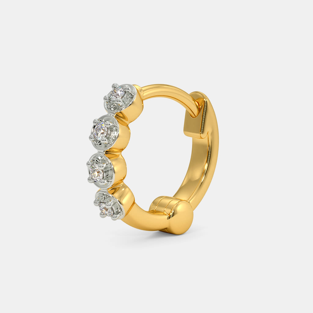 Crystal Mantle Nose Pin